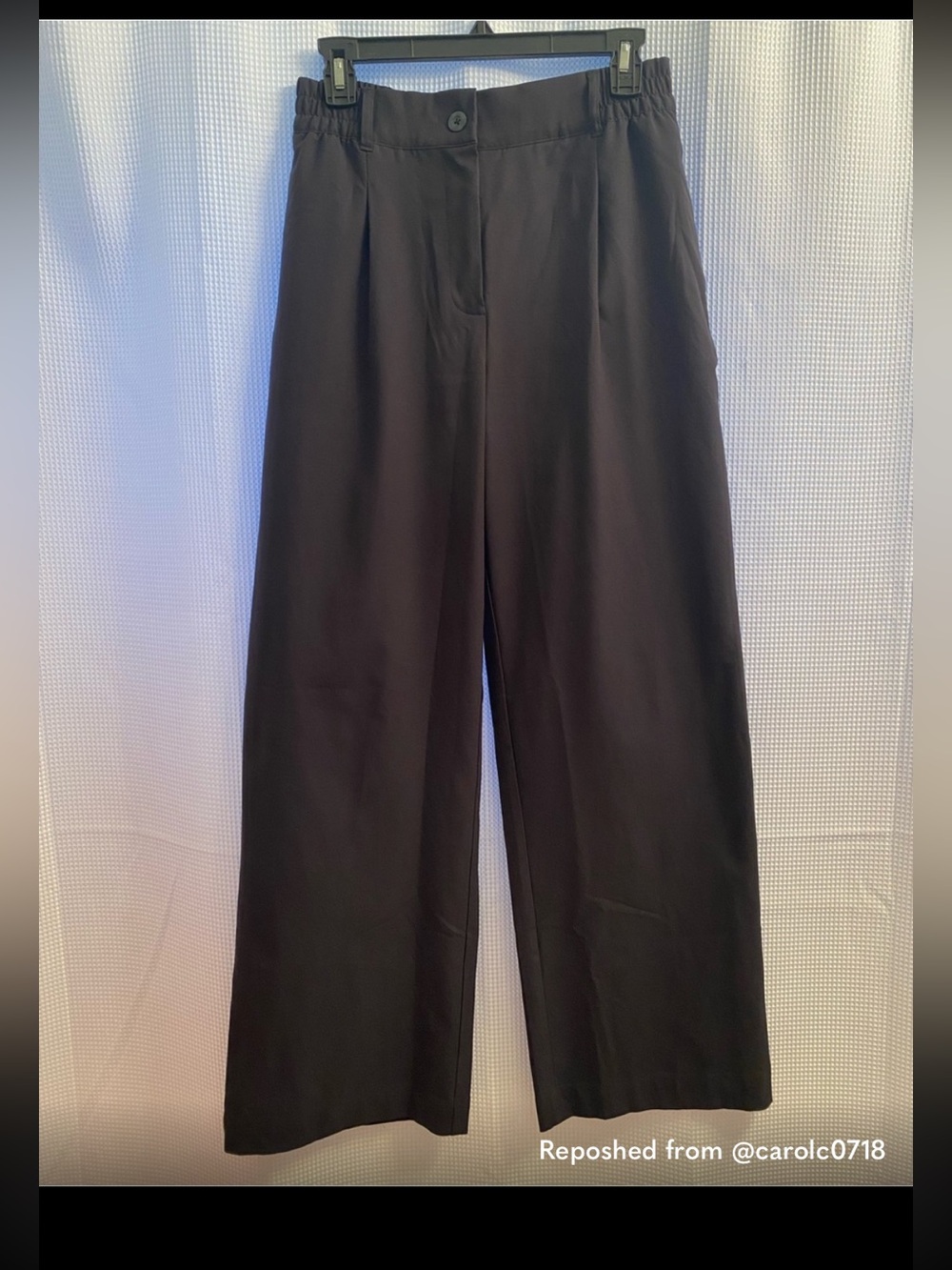 Beyond Yoga Women's Wide Leg Pants in Black